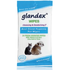 Glandex® Anal Gland Pet Wipes - 24ct