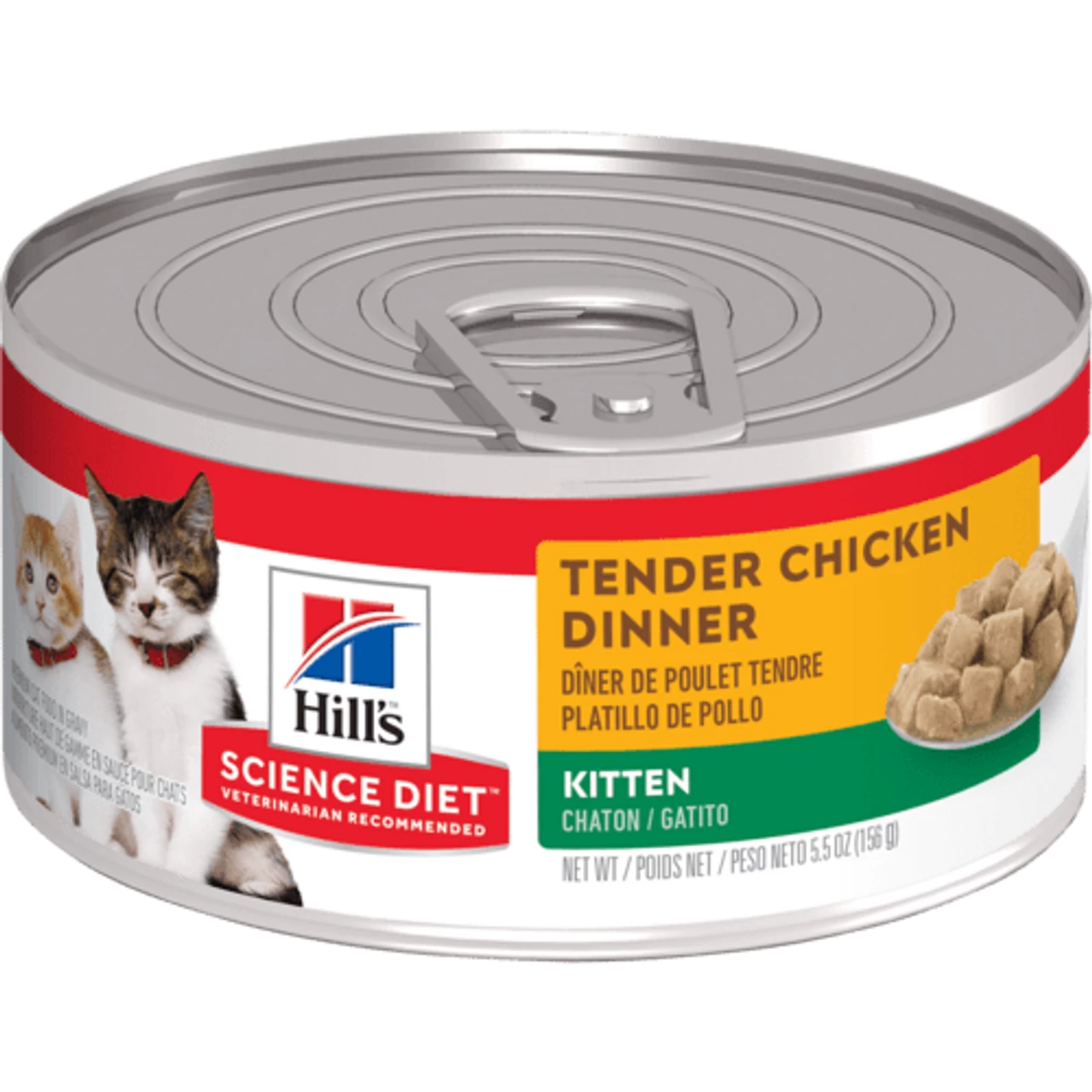 Hills Science Diet Feline Kitten Tender Chicken Dinner 156g X 24 3 Hills Science Diet Feline Kitten Tender Chicken Dinner 156g X 24
