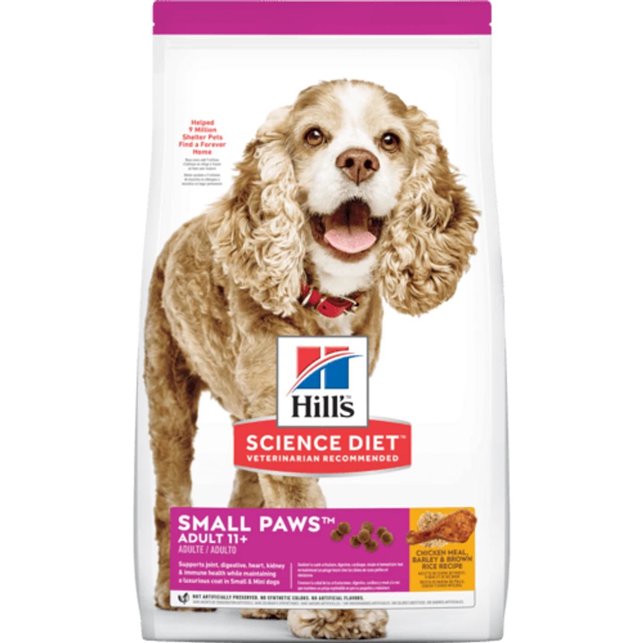Hills Science Diet Canine Adult 11+ Small Paws 2kg 3 Hills Science Diet Canine Adult 11+ Small Paws 2kg