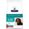 Hills Prescription Diet Canine T/d Dental Care Small Bites 2.25kg -Bayer Shop 0052742400501 80466.1690604729