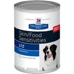 Hills Prescription Diet Canine Z/d Skin/Food Sensitivities 370g X 12