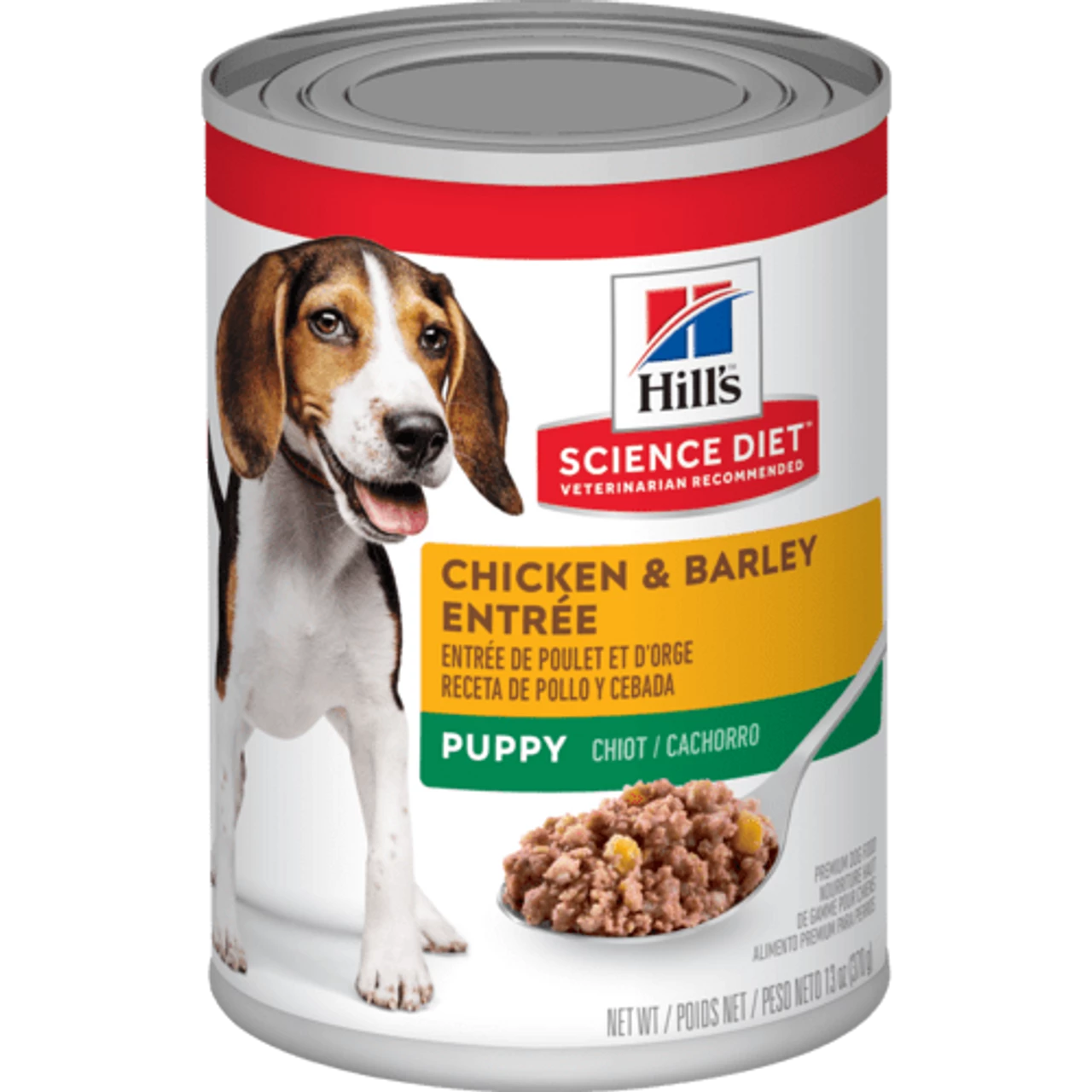 Hills Science Diet Canine Puppy Chicken & Barley Entree 370g X 12 3 Hills Science Diet Canine Puppy Chicken & Barley Entree 370g X 12