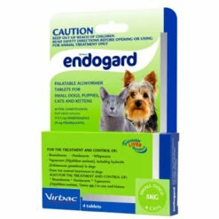 Virbac Endogard Tablets For Small Dogs And Cats Up To 5kg 4's