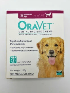 Oravet Dental Hygiene Chews For Large Dogs (>23kg) Trial 3 Pack