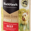 Black Hawk Adult Canine Grain Free Beef 400g X 12 -Bayer Shop 119338362001860 95314.1690604722