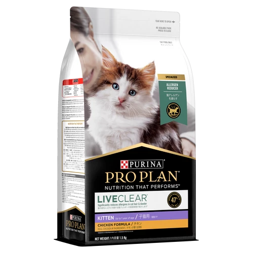 PURINA PRO PLAN Pro Plan LIVECLEAR Chicken For Kittens 3.0kg 5 PURINA PRO PLAN Pro Plan LIVECLEAR Chicken For Kittens 3.0kg -Bayer Shop 12445038 0 12510.1700702387