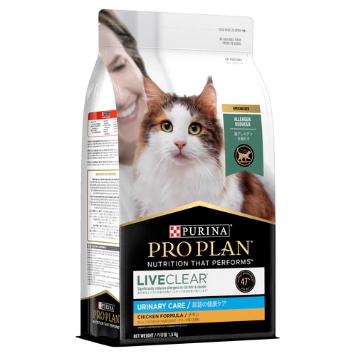 PURINA PRO PLAN Pro Plan LIVECLEAR Adult Urinary Care 1.5kg 3 PURINA PRO PLAN Pro Plan LIVECLEAR Adult Urinary Care 1.5kg