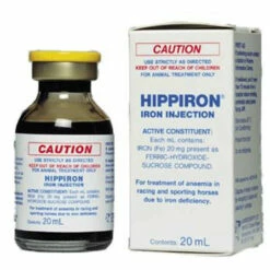 Hippiron Iron Inj For Horses 20ml