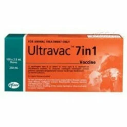 ZOETIS Ultravac 7 In 1 250ml Vaccine - Please Ring 02 8599 9759 To Place An Order