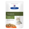 Hills Prescription Diet Feline Metabolic Chicken Pouches 12 X 85g -Bayer Shop 52742023250 68463.1690604729