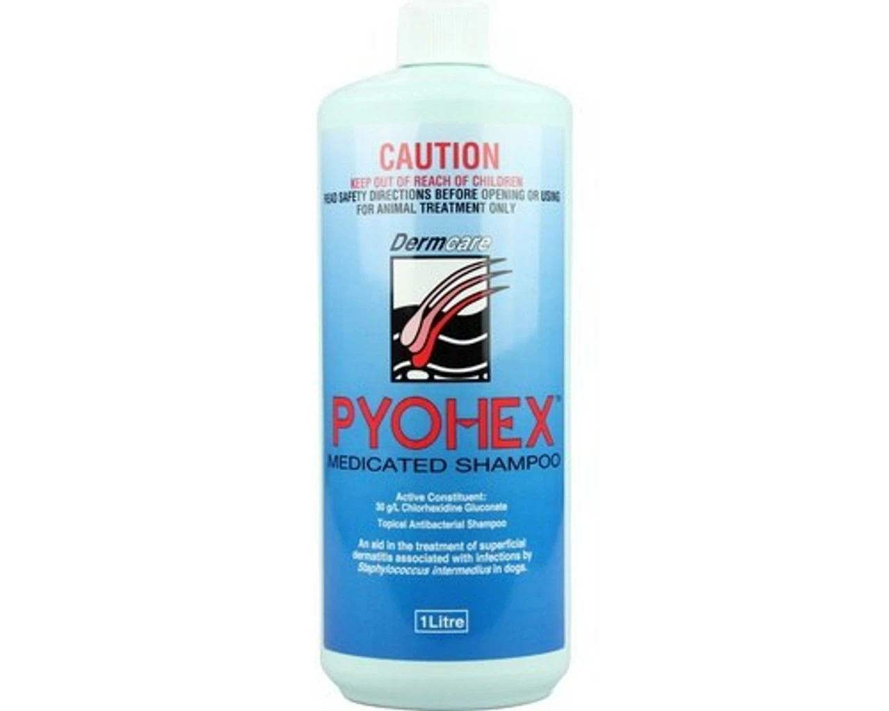 Dermcare Pyohex Medicated Shampoo 1L 3 Dermcare Pyohex Medicated Shampoo 1L