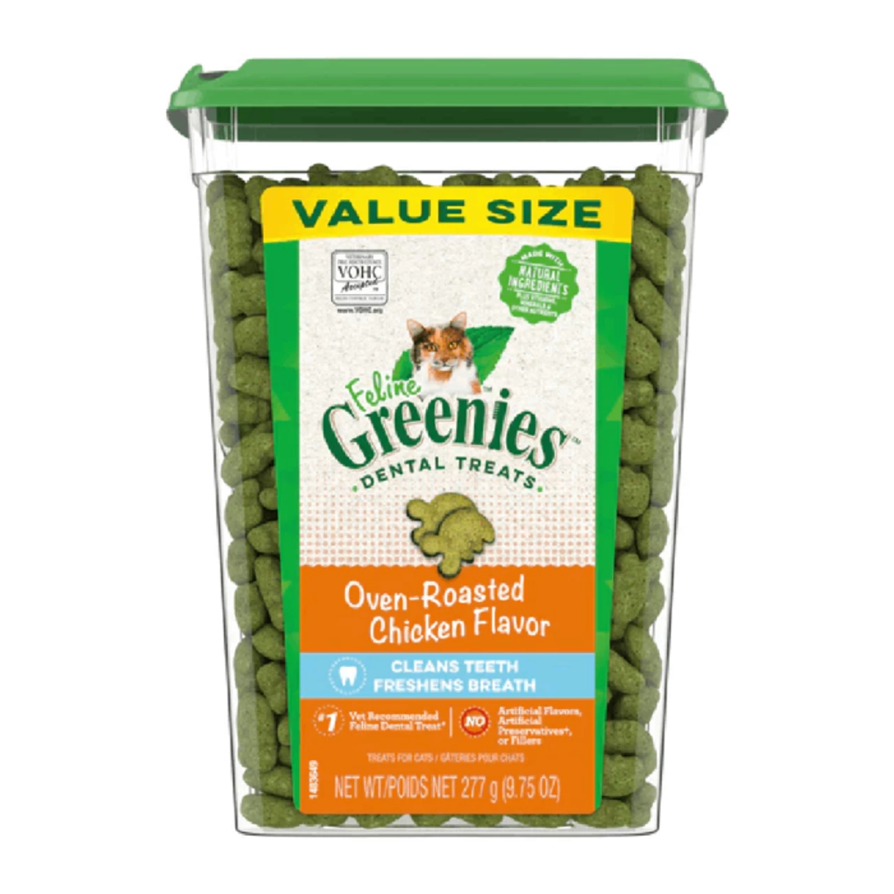 Greenies Feline Dental Treats Oven Roasted Chicken 277g 3 Greenies Feline Dental Treats Oven Roasted Chicken 277g