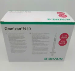 Braun Omnican U-40 1ml Insulin Syringes (Box Of 100)