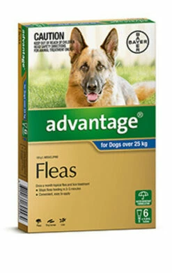 Bayer Advantage Dog Over 25kg Extra Large Blue 6's