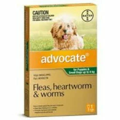Bayer Advocate Up To 4kg Dog Green (1 Pack)