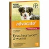 Bayer Advocate 10-25kg Large Red (1 Pack) 2 Bayer Advocate 10-25kg Large Red (1 Pack) -Bayer Shop 9310160821867 45905.1668538419