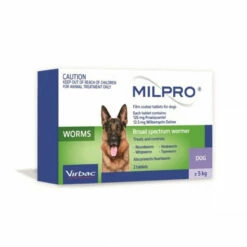 Virbac Milpro Allwormer Dogs >5kg 2's