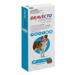Bravecto For Dogs Chewable 20kg - 40kg [Blue] (3 Month Pack)