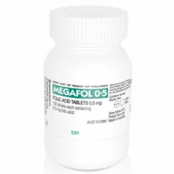 Megafol 0.5mg (100 Tablets)