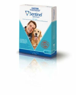 Sentinel Spectrum Tasty Chews For Large Dogs (22-45kg) Blue 6's