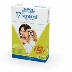 Sentinel Spectrum Tasty Chews For Small Dogs (4-11kg) Green 3's