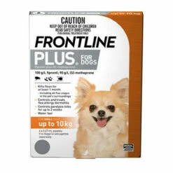 Frontline Plus Small Orange (< 10kg) 0.67ml 3s