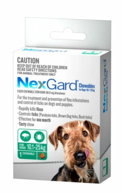 NexGard Single For Dogs 10.1 - 25kg