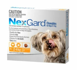 NexGard 3-Pack For Dogs 2 - 4kg