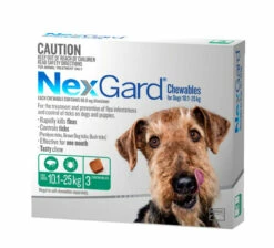 NexGard 3-Pack For Dogs 10.1 - 25kg