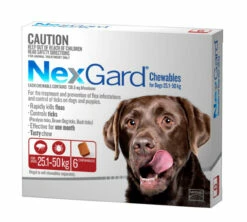 NexGard 6-Pack For Dogs 25.1 - 50kg