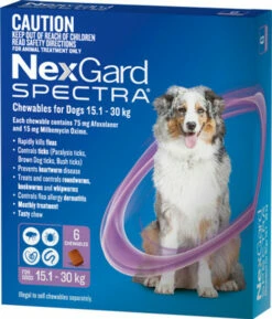 NexGard Spectra For Dogs - 6 Pack -Bayer Shop 9327073006960 53627 79314.1685163756