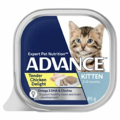 Advance Cat Kitten Tender Chicken Delight 85g X 7