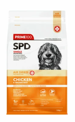 Prime100 SPD Air-Dried Chicken And Brown Rice 120g