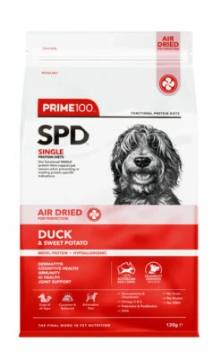 Prime100 SPD Air-Dried Duck And Sweet Potato 120g
