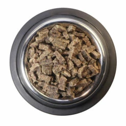 Prime100 SPD Air-Dried PUPPY Lamb, Apple And Berry 600g -Bayer Shop AIR LAB Overhead Product In Bowl PNG 69132.1699582108