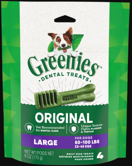 Greenies Dental Treats For Dogs 170g 4 Greenies Dental Treats For Dogs 170g - Image 2