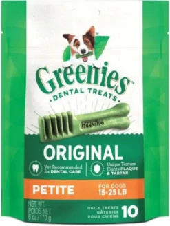 Greenies Dental Treats For Dogs 170g 11 Greenies Dental Treats For Dogs 170g -Bayer Shop Greenies Dog Petite 170g 05914.1693963026