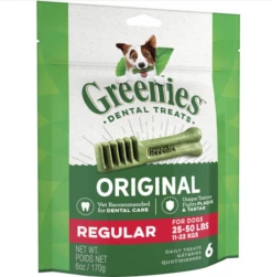 Greenies Dental Treats For Dogs 170g 10 Greenies Dental Treats For Dogs 170g -Bayer Shop Greenies Dog Regular 170g 41930.1693963029
