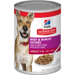 Hills Science Diet Canine Adult Beef & Barley Entree 370g X 12