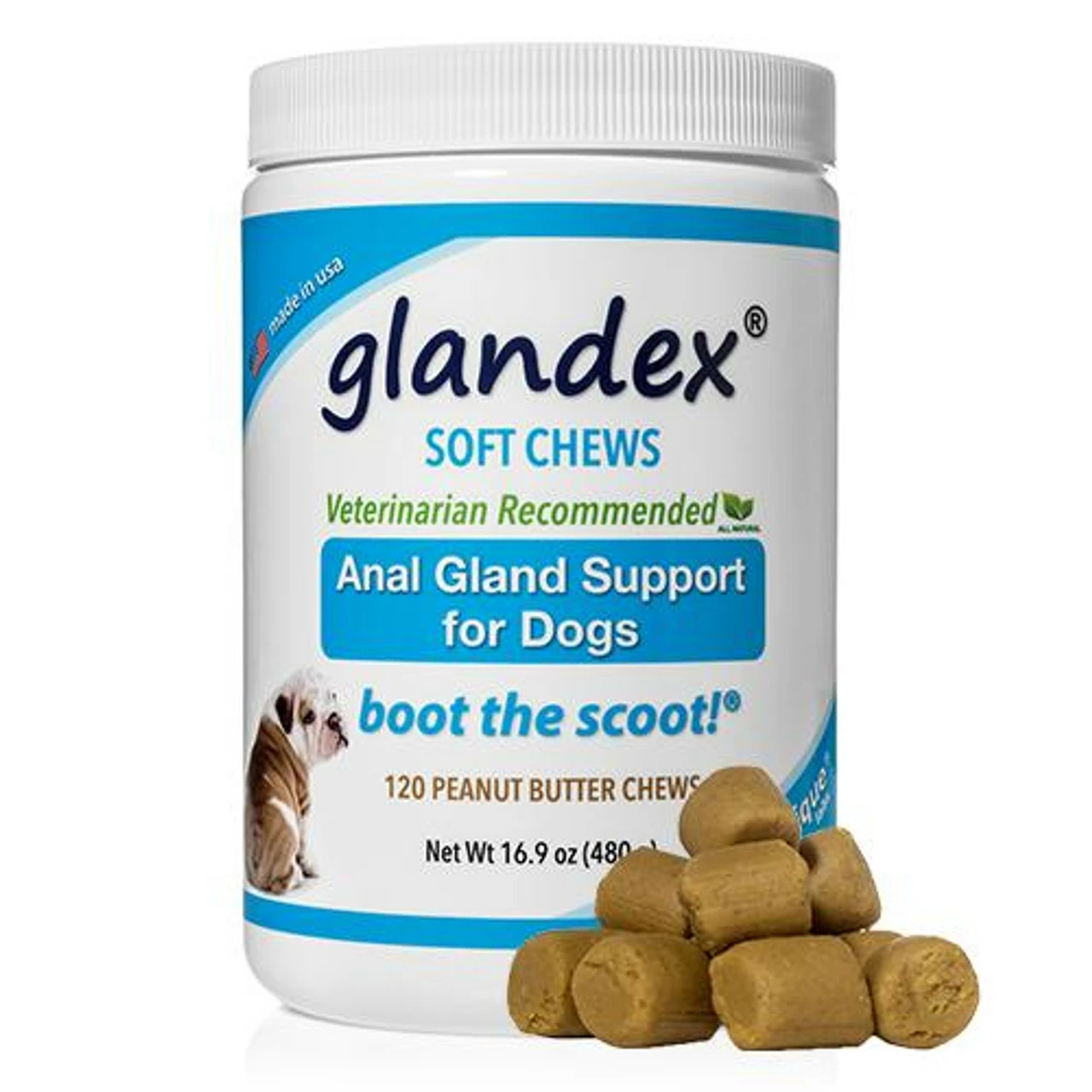 Glandex® Soft Chews For Dogs - 120 Chews 3 Glandex® Soft Chews For Dogs - 120 Chews
