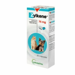 Vetoquinol Zylkene 75mg For Cats And Small Dogs (30 Capsules)