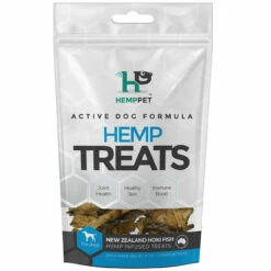 HempPet New Zealand Hoki Fish Treats For Dogs 70g